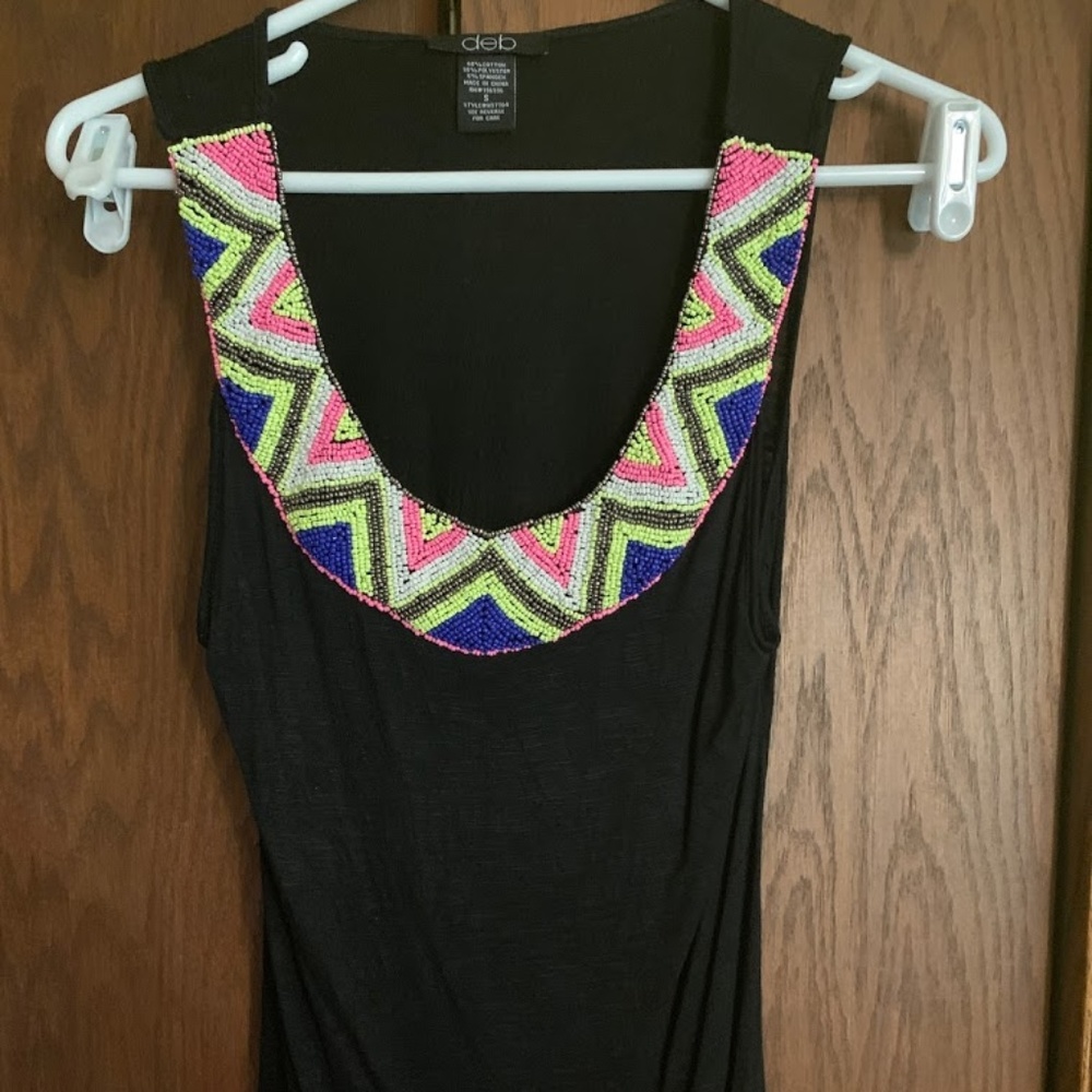 Beaded Tank Top